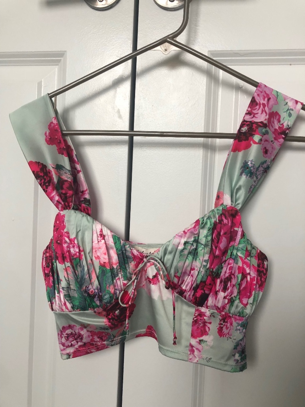Floral crop top